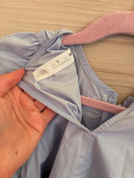 Šaty zara s mašlickami, zara,122