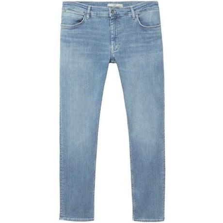 Pánske svetlo modré rifle, 50