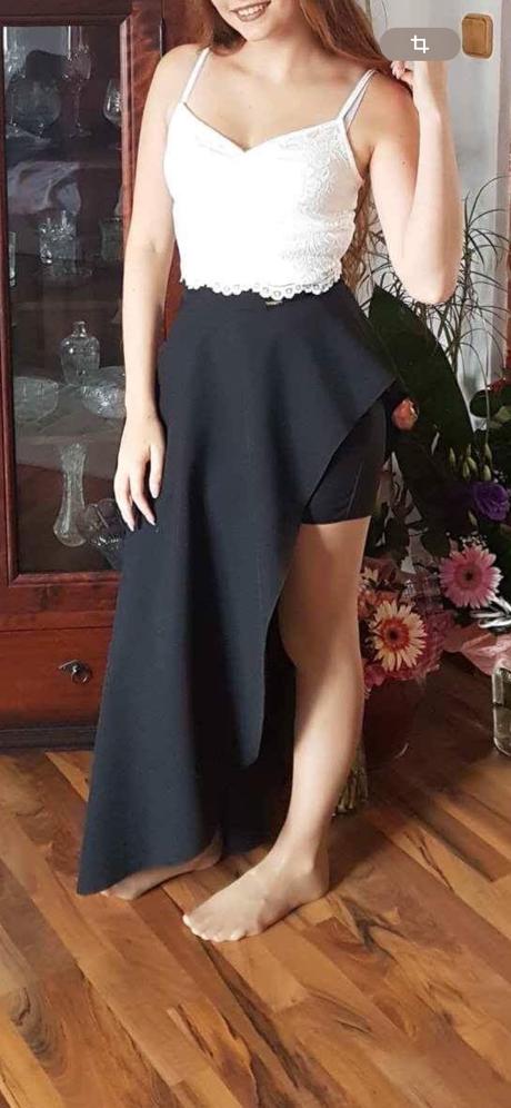 Asymetricka sukňa, xs