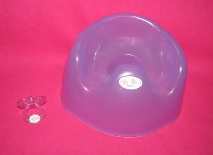 Baby born nočník a cumlík, 