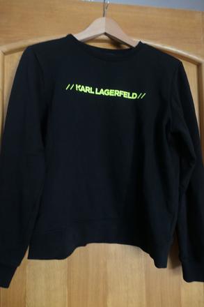 Karl lagerfeld original stylova,moderna mikina m/l, m