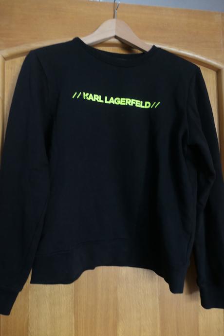 Karl lagerfeld original stylova,moderna mikina m/l, m