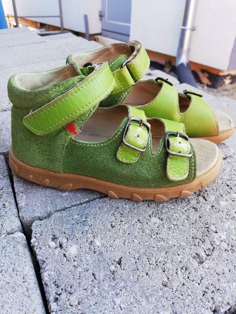 Kožené sandalky rak 25, rak,25