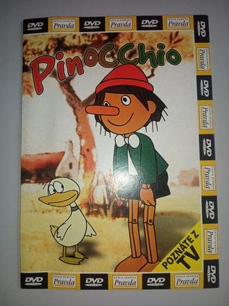 Pinocchio dvd, 