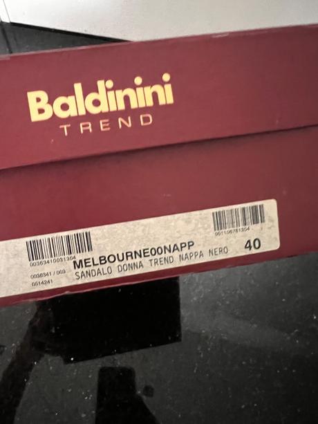 Baldinini remienkove sandálky vel. 40, baldinini,40