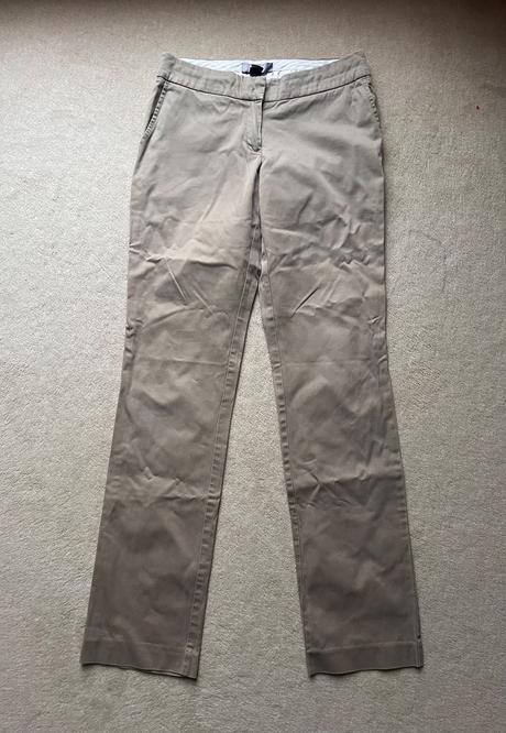 Krémové elegantné nohavice, mango,36