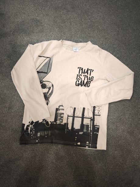 Tričko s dlhým rukávom 3 druhy, 158