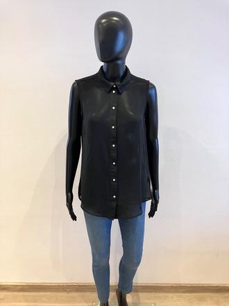 Dámska čierna letná blúzka h&m (m), h&m,m