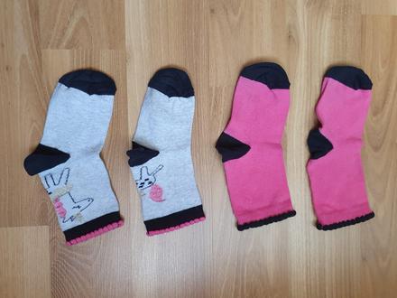 2x ponožky č.21, 21