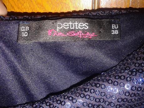 Flitrované šaty na jedno rameno, miss selfridge,38