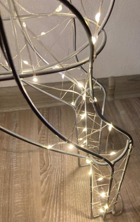 Led svietiaci vianočný sob, 