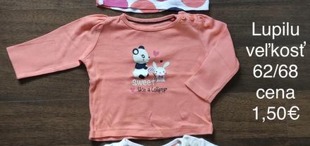 Tričká dlhy rukáv, 68