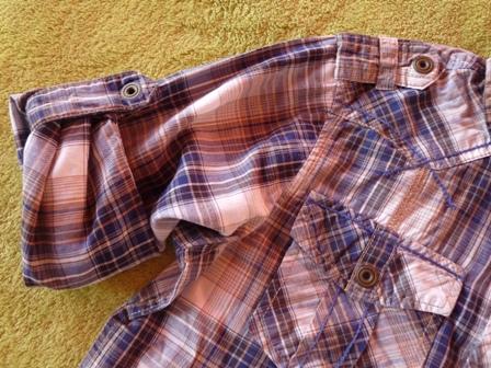 Karovana kosela s roll up rukavmi, next,104