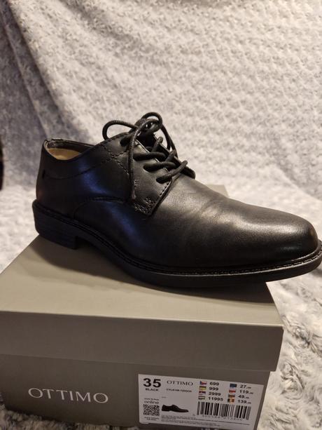 Elegatne chlapčenske topánky zn. ottimo, 35