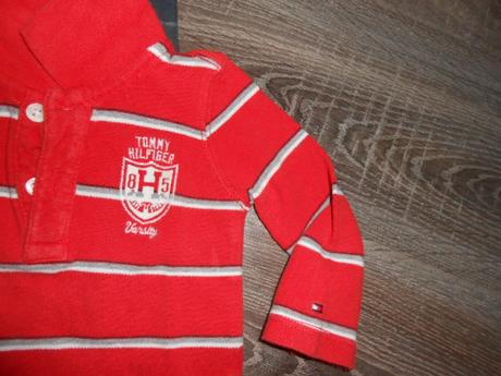 Tommy hilfiger tričko s dlhým rukavom č. 68-74, tommy hilfiger,68