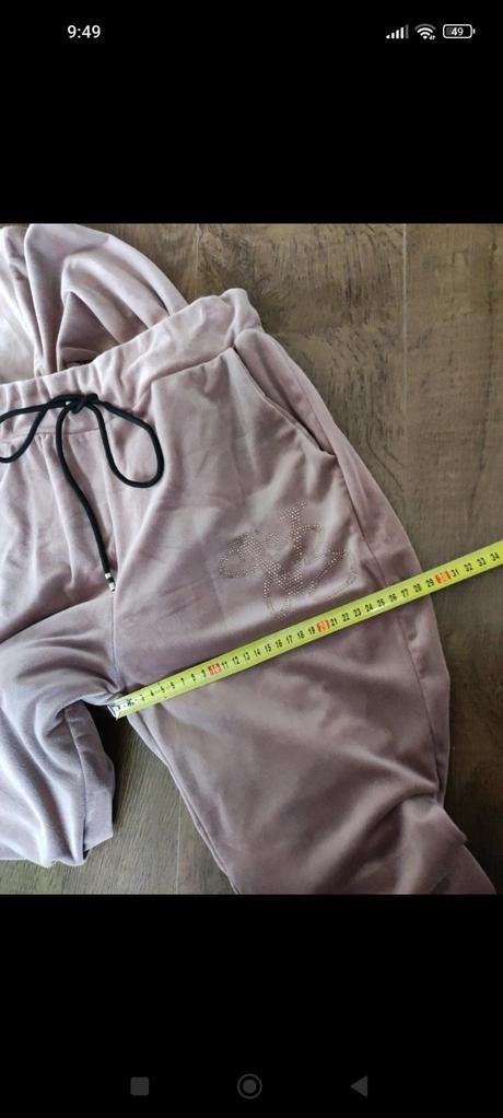 Dámska zamatova súprava, m