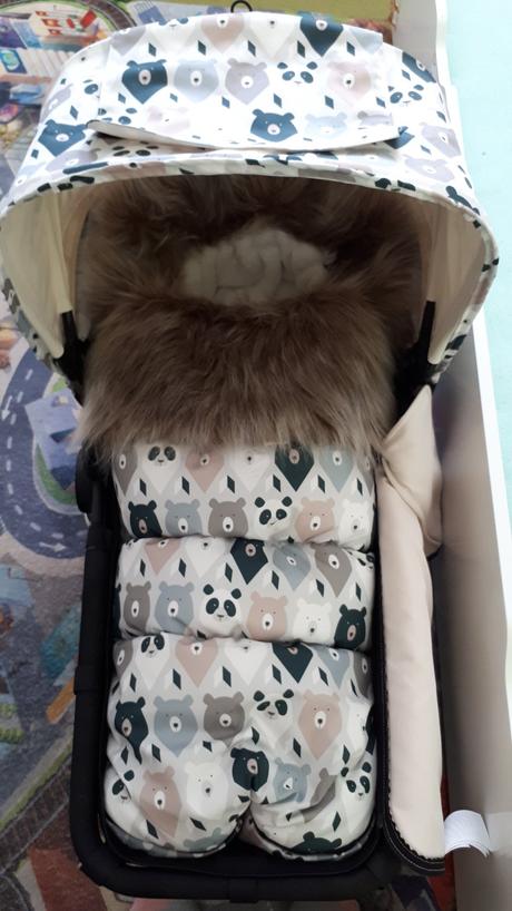 Super teplý fusak a strieška bugaboo buffalo, bugaboo