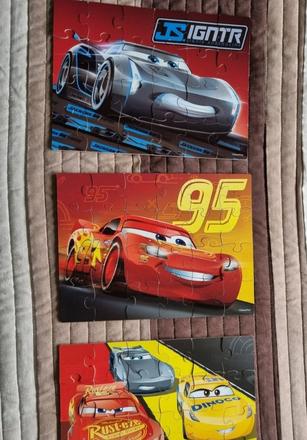 Drevené puzzle 3v1, 