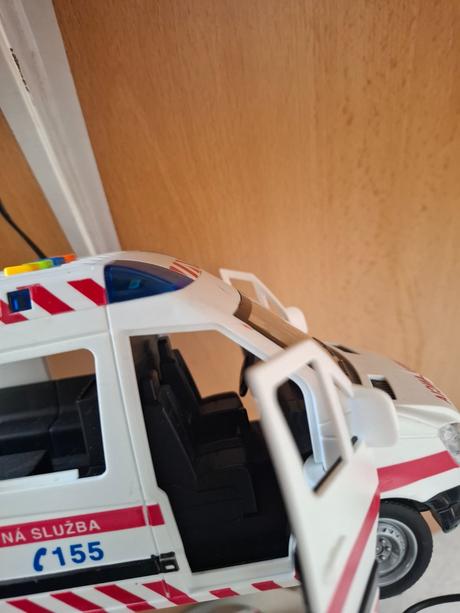 Sanitka zvuková s batériami, 