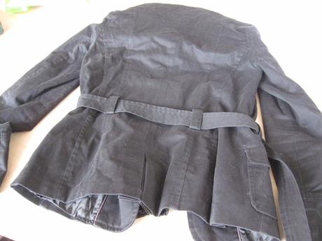 Jarný/jesenný čierny kabátik, zn. amisu, 38/40, amisu,40