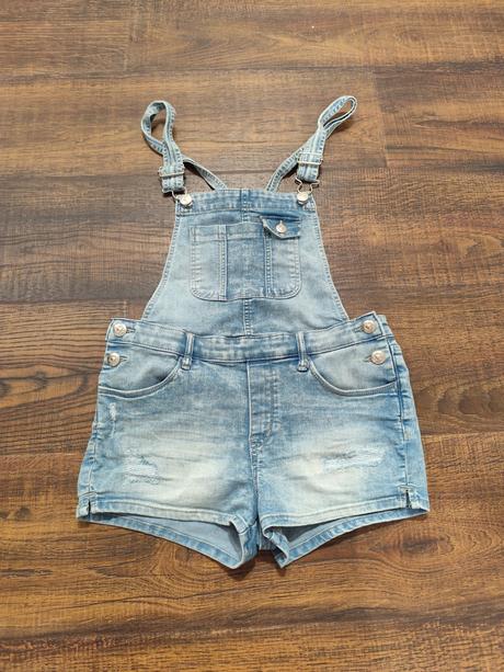Riflové kraťasy, h&m,146