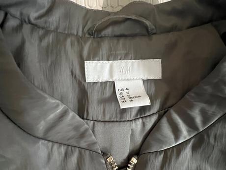 Stylova jarna bombera hm oversize 46, h&m,46