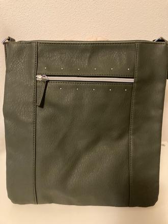 Kabelka - olivovo zelená, 