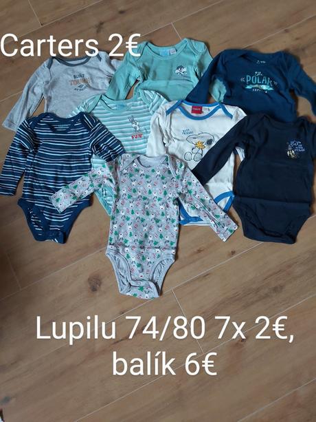 Body dlhý rukáv od 50 po 98, 50