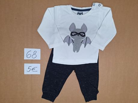 Súprava tričko + tepláky, 68