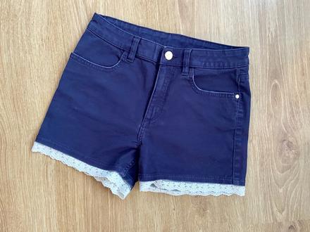Riflové kraťasy, h&m,158