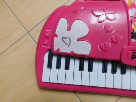 Klavír - piano barbie, 