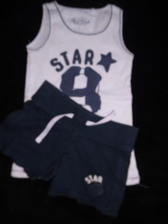 Star kraťasky&tielko, next,110