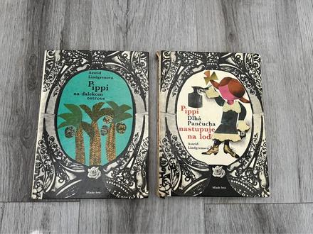 Pippi - staré slovenské vydania,