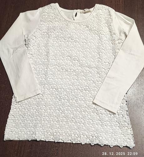 Elegantný top s čipkou, 134