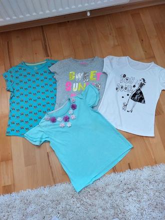 Tricka 140/146 - cena spolu, h&m,140