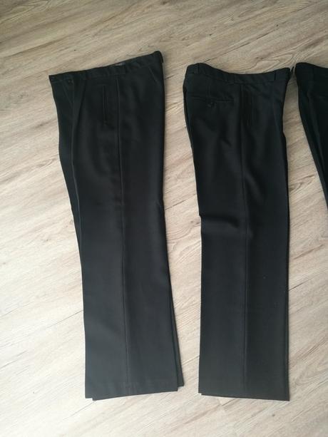 Panske čierne nohavice tesilove rozne velkosti, 56