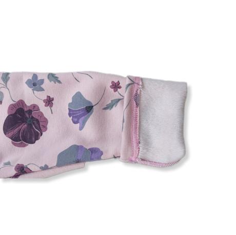 Extra teplé warmkeeper legíny kvety ružové, 86 - 134