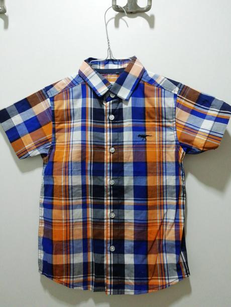 Karo kockovaná košeľa, bluezoo,110