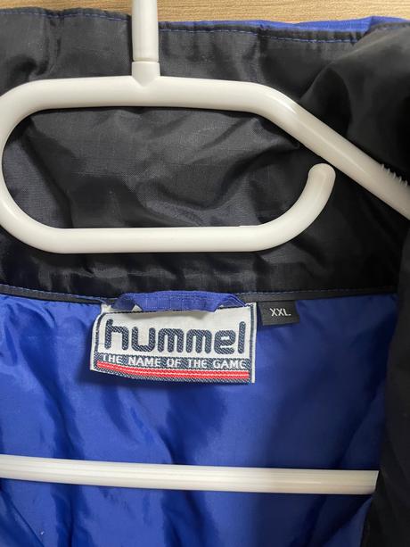 Hummel modrá bunda, hummel,xxl