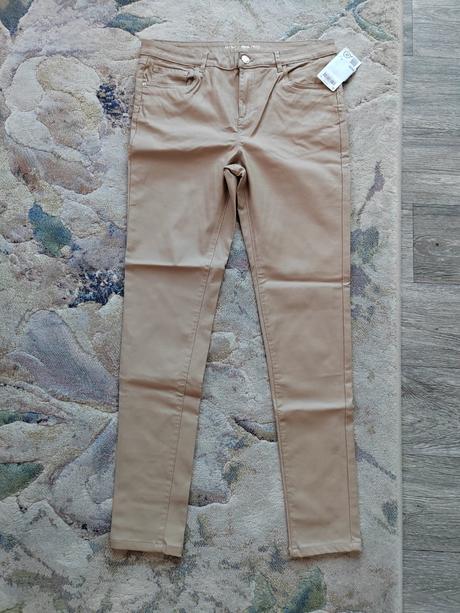 Dámske koženkové nohavice., orsay,42