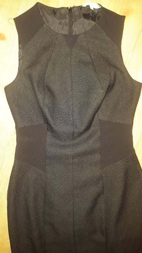 Čierne puzdrove saty, 38, new look,38