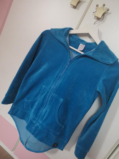 Zamatová mikina kukukid, 146