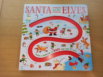 Santa and the elves maze leporelo, 