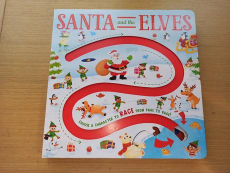 Santa and the elves maze leporelo, 