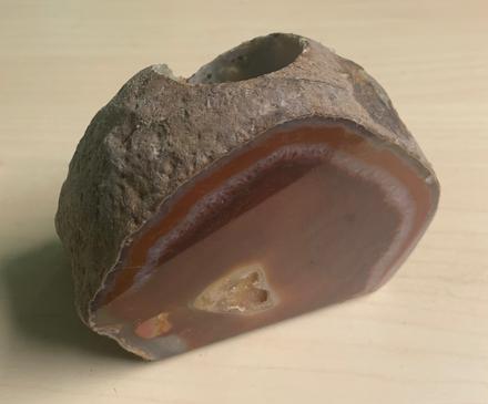 Krištál/minerál svietnik,