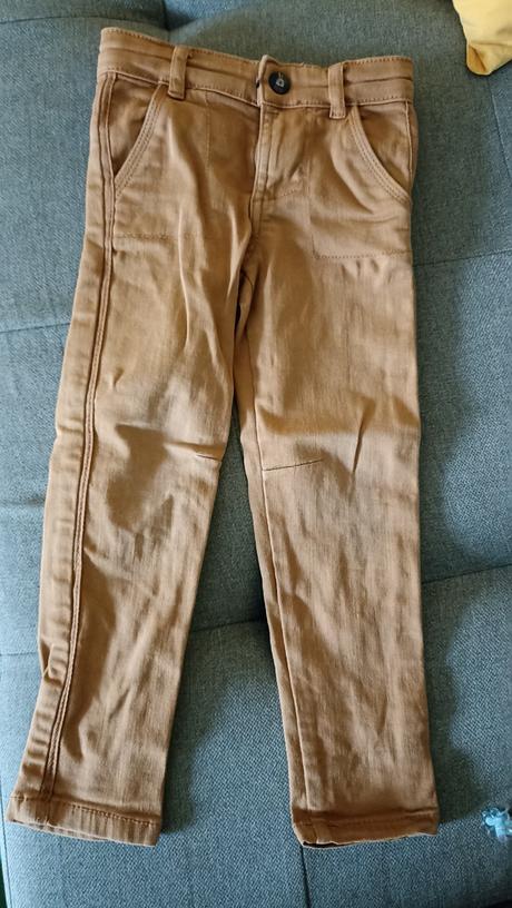 Hnedé nohavice 98, 98