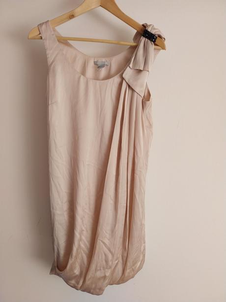 Elegantne satenkove saty, h&m,36