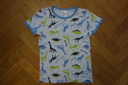 Tričko dinosaury 134/140, h&m,134
