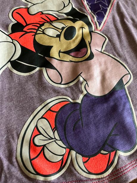 Tričko adidas minnie mouse s dvojitým efektom, adidas,104