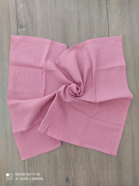 Mušelínová štvorcová plienka, 